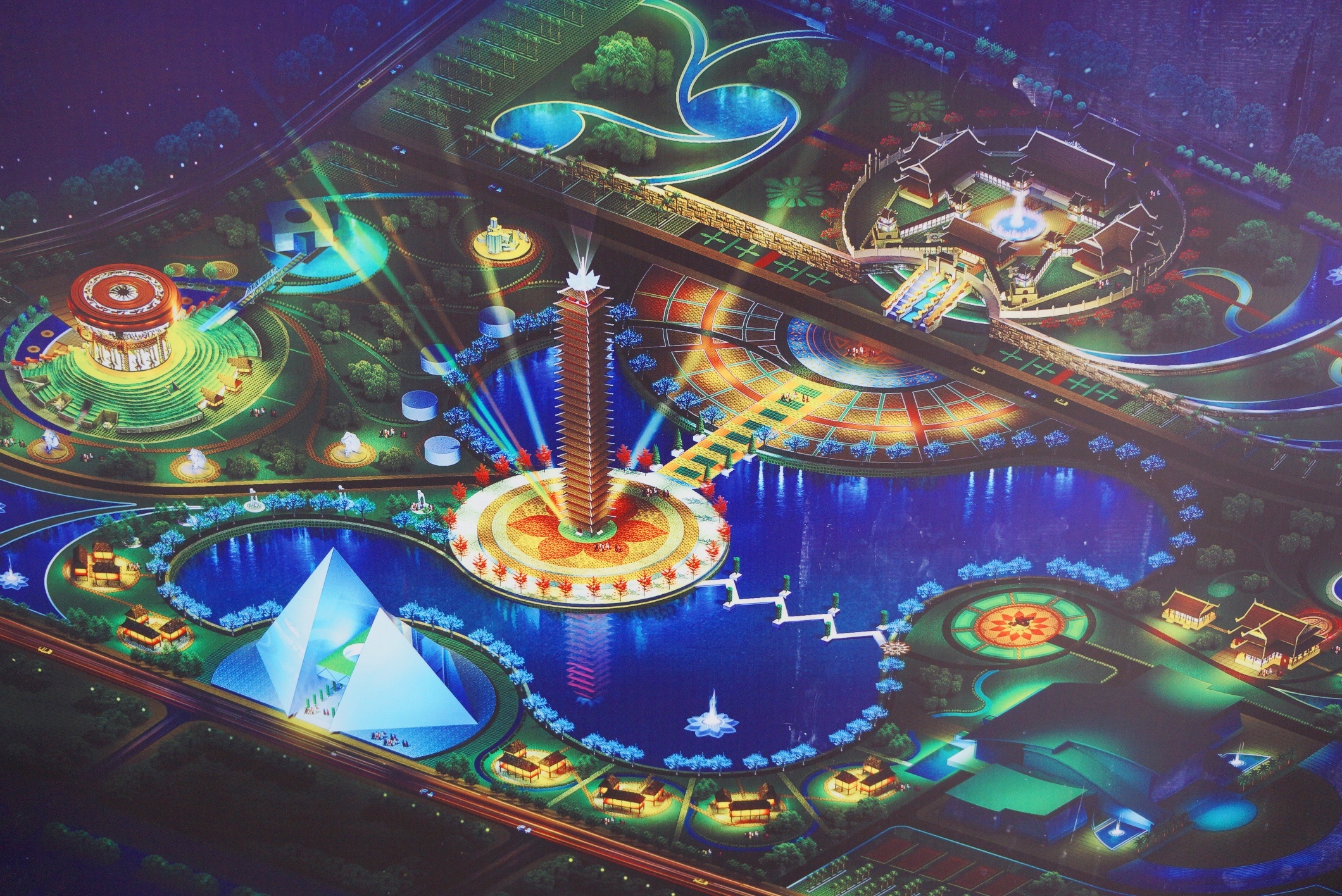 mo hinh cong vien hon 2.300 ty dong anh 8