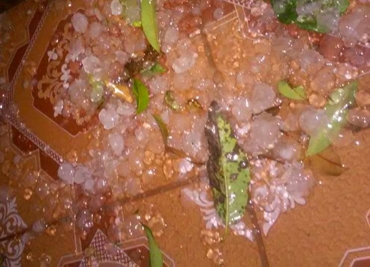 Mua da xuat hien o vung nui Thanh Hoa hinh anh