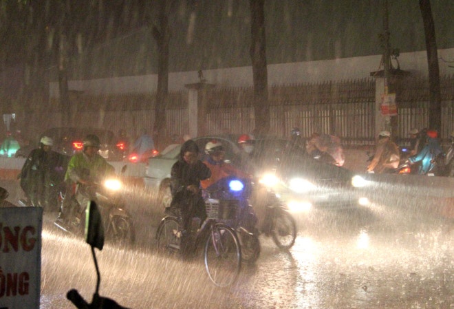 canh tac duong o Sai Gon anh 1