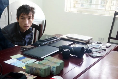 'Sieu trom' gay an tai 14 can ho chung cu cao cap chi bang tuoc no vit hinh anh