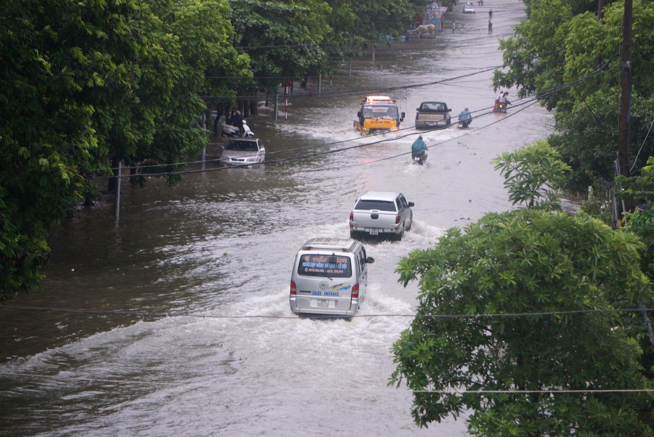 pho Thanh Hoa,  Nghe An ngap anh 1