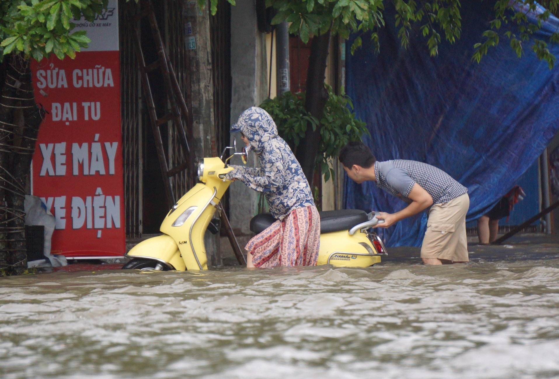 pho Thanh Hoa,  Nghe An ngap anh 5