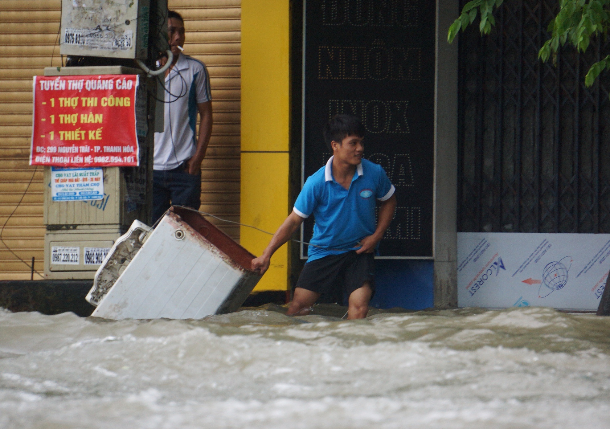 pho Thanh Hoa,  Nghe An ngap anh 8