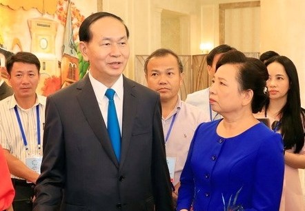 Chu tich nuoc du tong duyet hoat dong cua Tuan le Cap cao APEC 2017 hinh anh