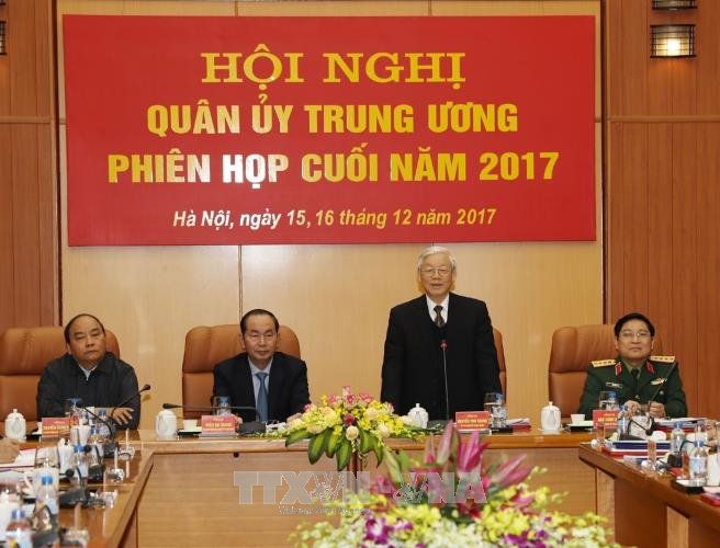 Hoi nghi Quan uy Trung uong anh 1