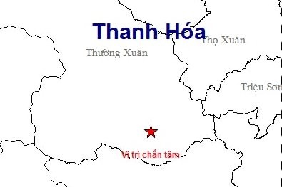 Dong dat 3 do richter lan dau xay ra o bien gioi Thanh Hoa hinh anh