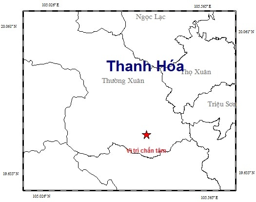 động đất ở biên giới Thanh Hóa ảnh 1 dong dat o bien gioi Thanh Hoa anh 1