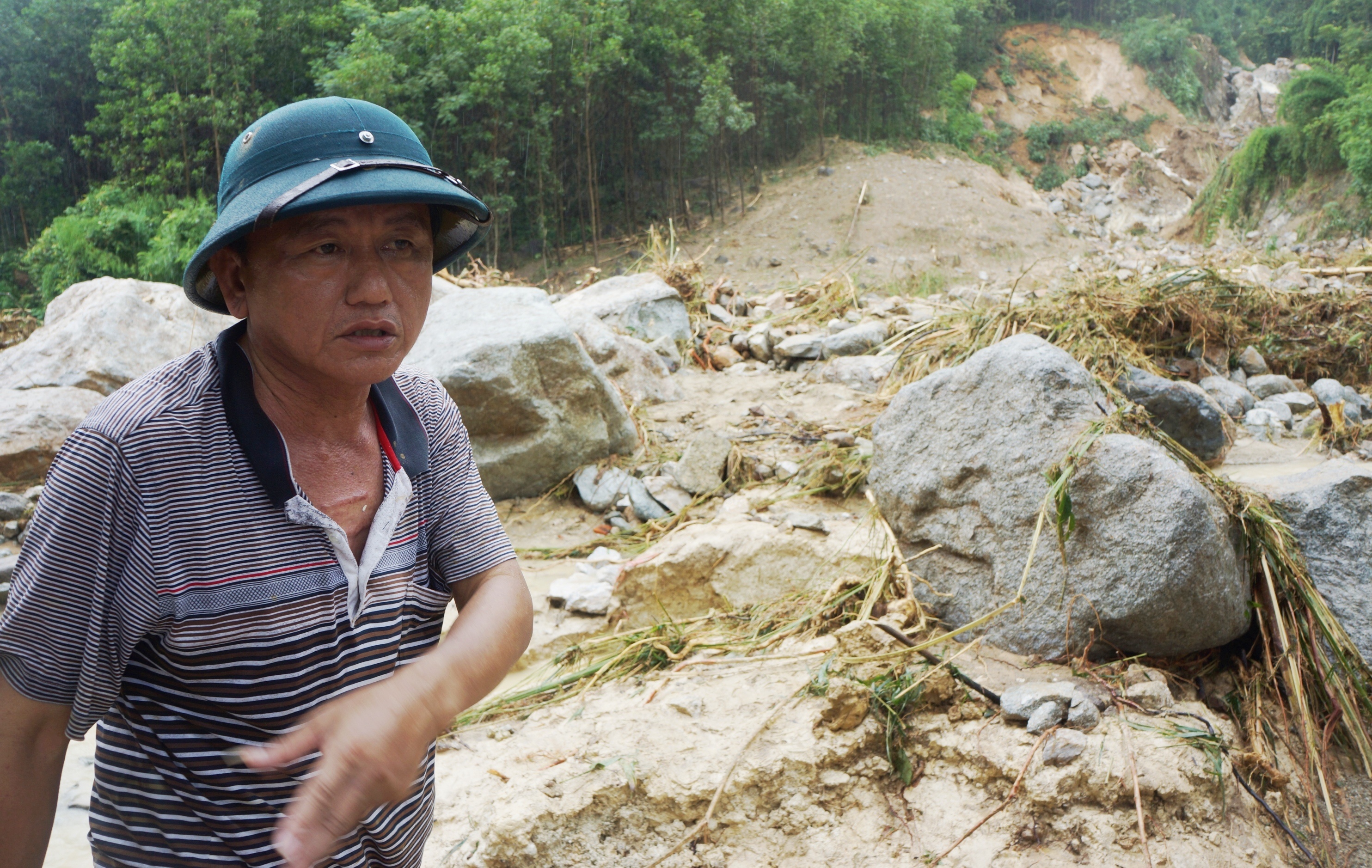 Chu tich xa ke phut lu quet khien 2 nguoi chet, 2 nguoi mat tich hinh anh