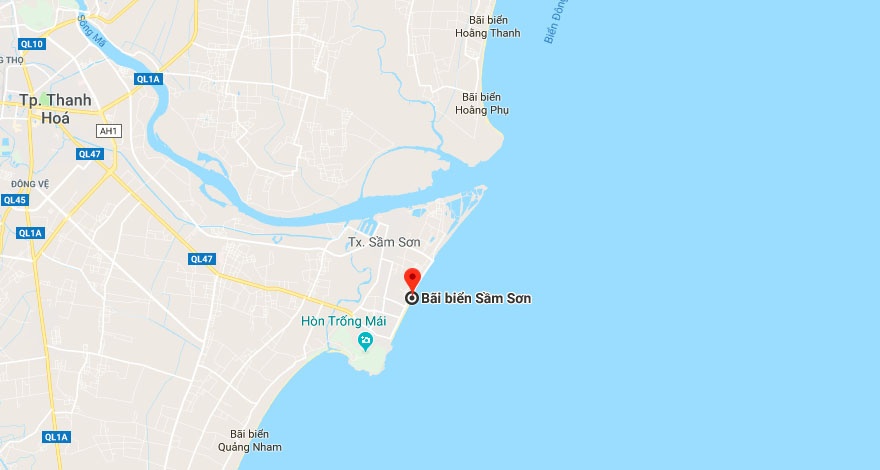 nước thải lại chạy ra biển Sầm Sơn ảnh 4 nuoc thai lai chay ra bien Sam Son anh 4