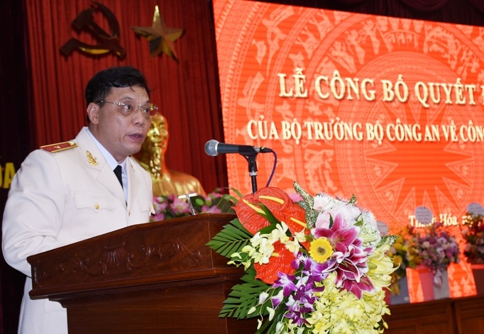 Thanh Hóa có giám đốc công an mới ảnh 1 Thanh Hoa co giam doc cong an moi anh 1
