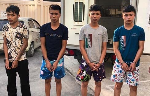 4 thanh nien trong vu dung sung ban chet nguoi bi bat hinh anh
