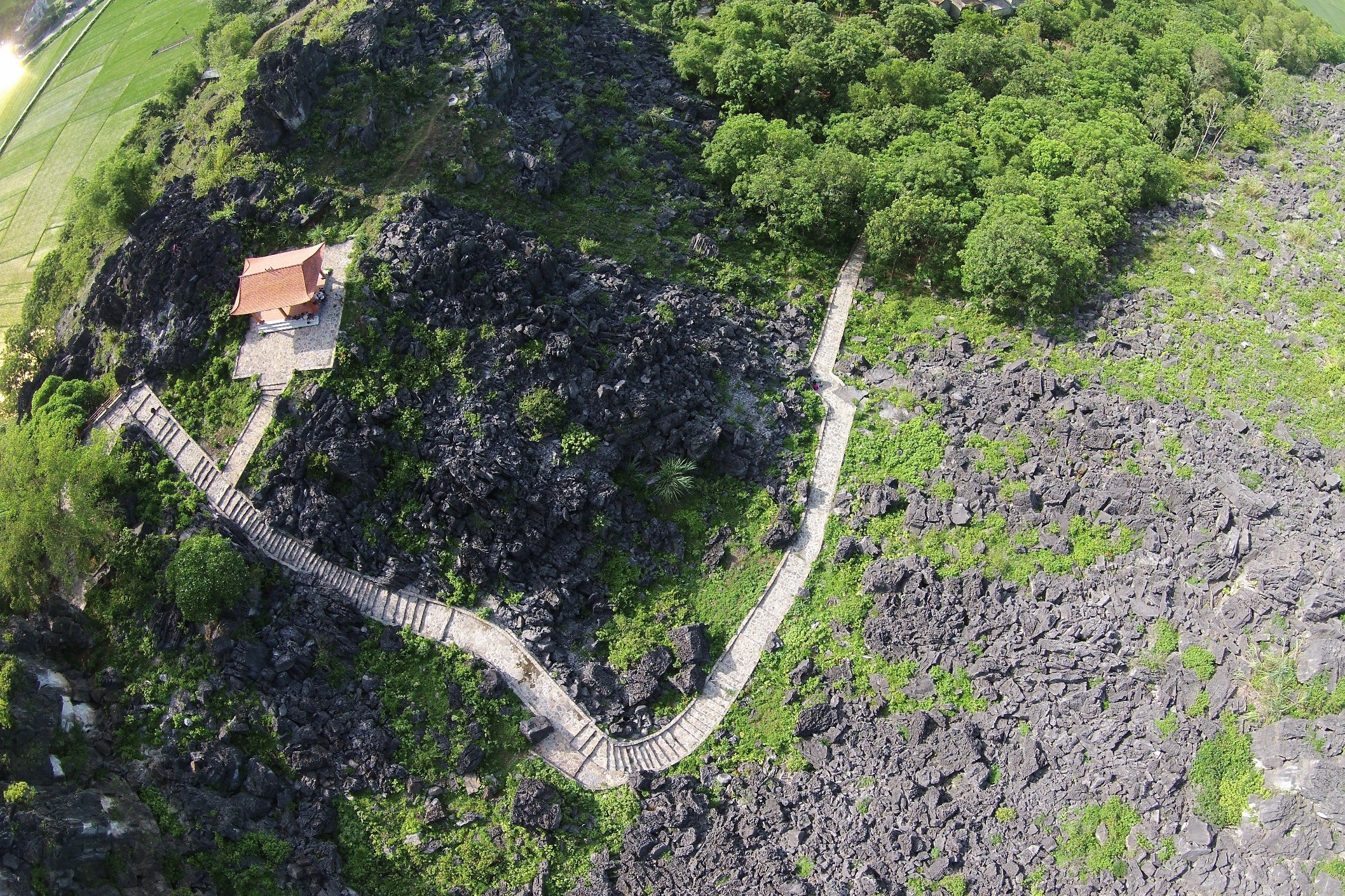 cong truong da co xay thanh nha Ho anh 6