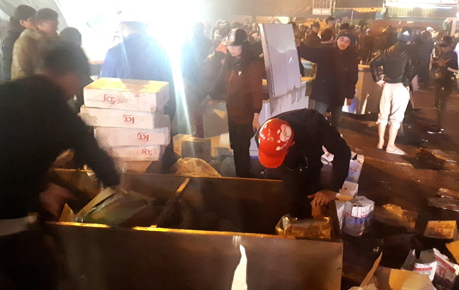 cháy chợ đầu mối Thanh Hóa ảnh 3 chay cho dau moi Thanh Hoa anh 3