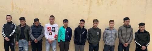 bắt nhóm côn đồ truy sát nhiều người ảnh 1 bat nhom con do truy sat nhieu nguoi anh 1