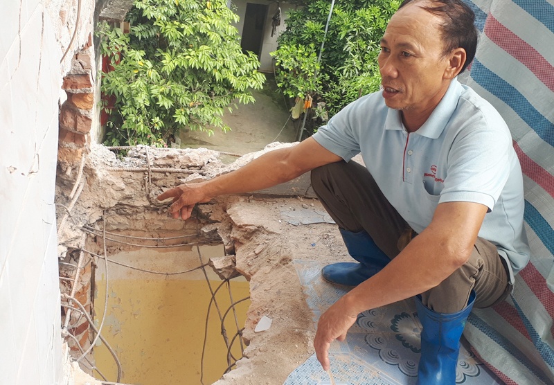 Chu nha khong bat ngo khi canh sat bat nghi pham vu no min hinh anh