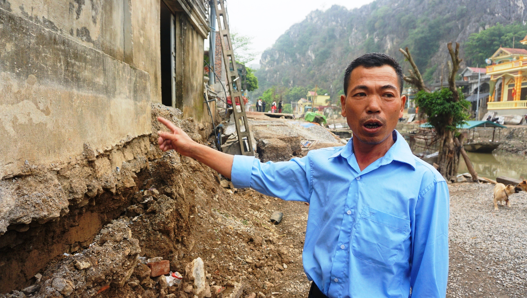 duong o Ninh Binh sut lun anh 3