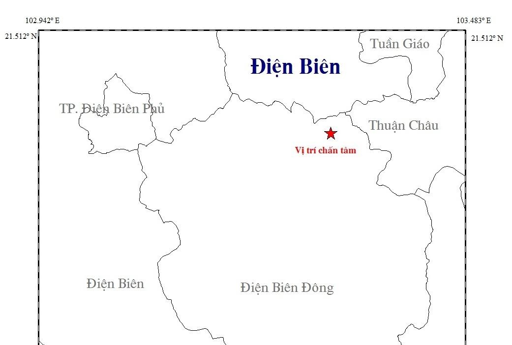 dong dat o Dien Bien anh 1