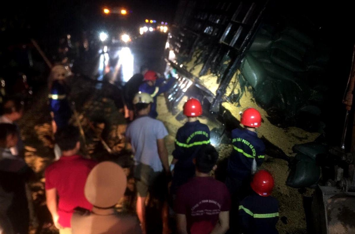 xe tai chay du doi anh 1