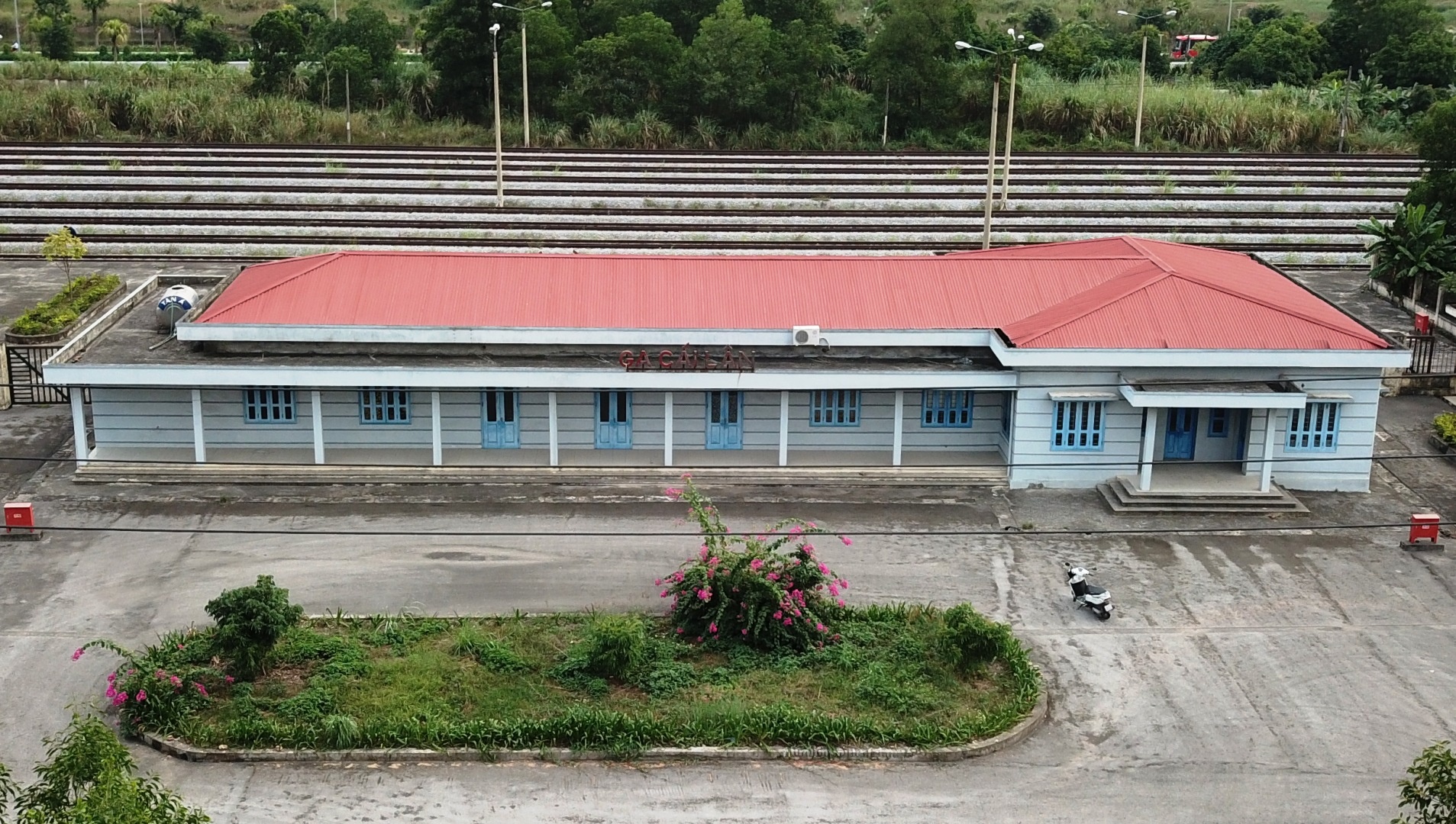 Ga khong bong tau anh 1