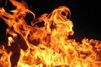 Tam xang dot me, con gai linh an chung than hinh anh