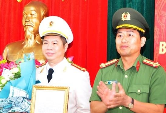 Bo nhiem Thu truong Co quan CSDT Cong an Hai Phong hinh anh