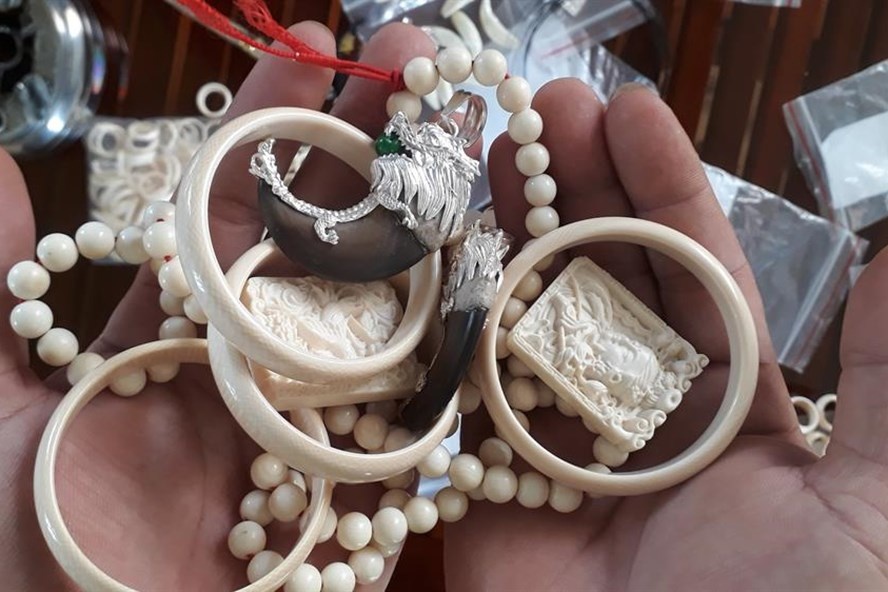 Hai Phong chi dao xu ly viec ban nga voi, sung te giac tren mang hinh anh