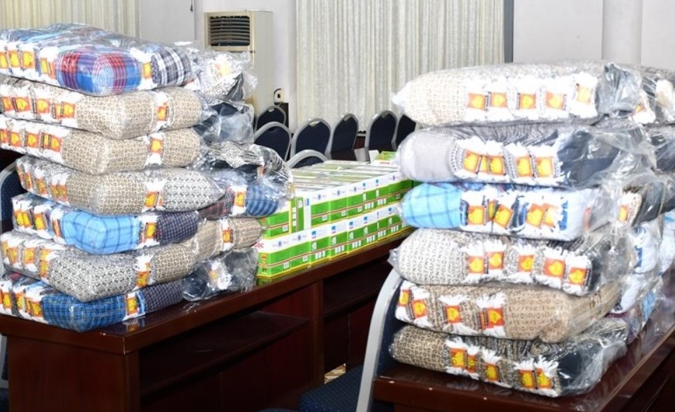 Phat hien 5.000 chiec khau trang khong ro nguon goc hinh anh