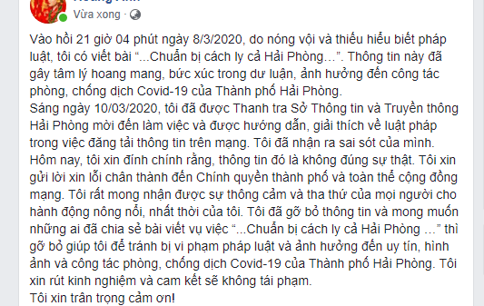 dang tin ca ngo tron cach ly anh 1