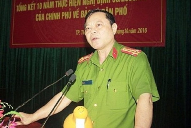 Hoan phien xu cuu Truong cong an TP Thanh Hoa nhan hoi lo hinh anh
