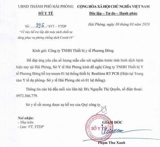 Hai Phong ra soat mua thiet bi y te anh 2