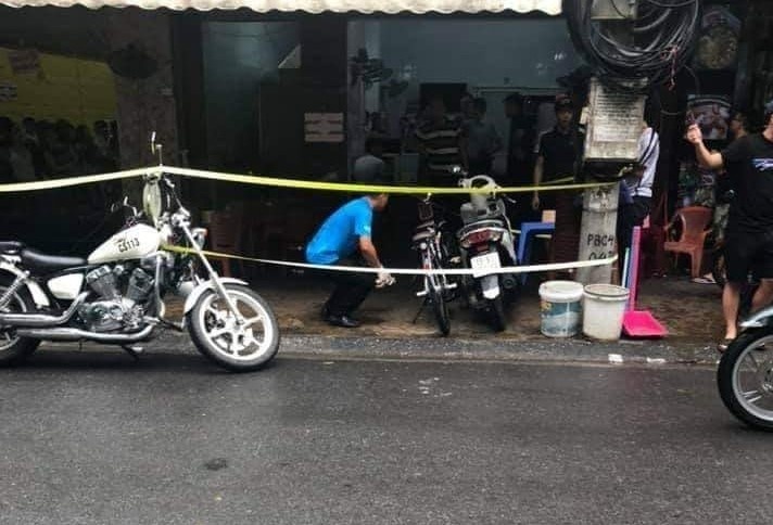 Bi ban guc khi dang ngoi uong nuoc tai Hai Phong hinh anh