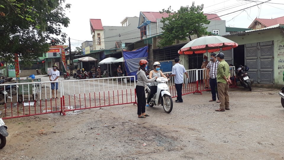 Sam Son phong toa khu pho anh 1