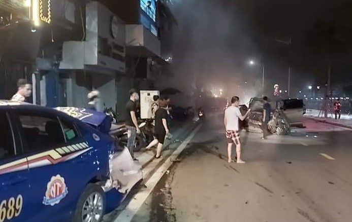 tai xe Lexus co nong do con anh 1