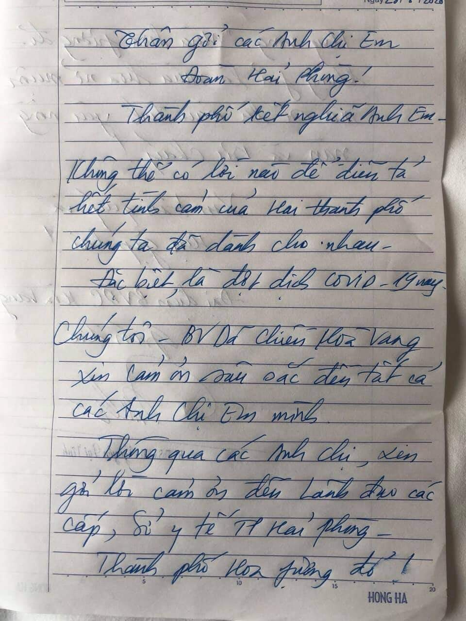 La thu tu Benh vien da chien Hoa Vang anh 1