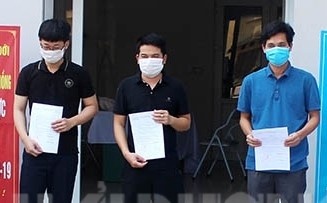 3 benh nhan Covid-19 o Hai Duong xuat vien hinh anh