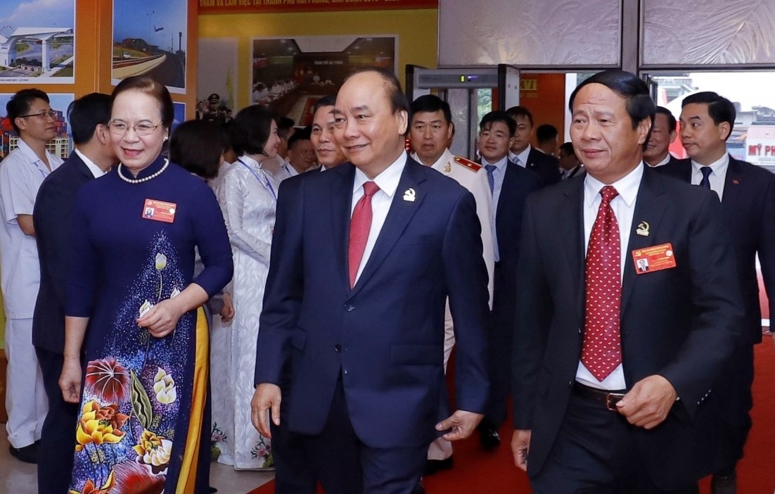 Thu tuong du Dai hoi Dang bo TP Hai Phong hinh anh