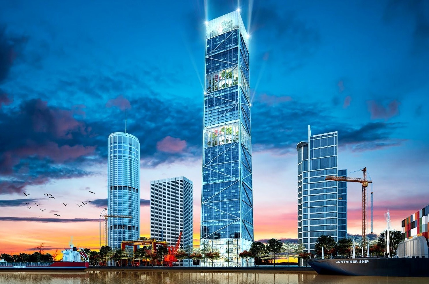 Hai Phong huy du an toa thap 72 tang cua FLC hinh anh