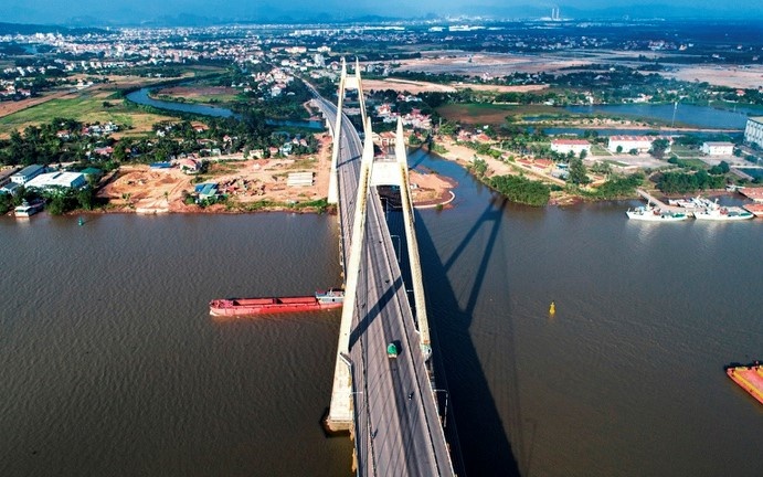 Hai Phong chi 5.300 ty xay cau bac qua song Cam hinh anh