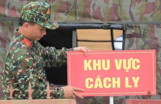 Ninh Binh cach ly nguoi ve tu Ha Noi hinh anh