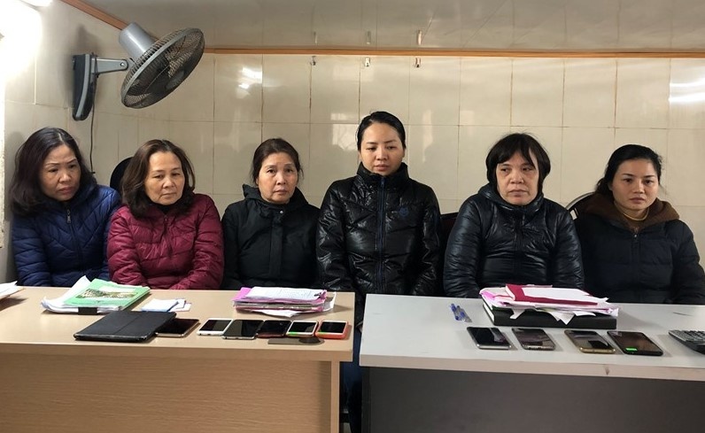 6 phụ nữ trong đường dây đánh bạc ảnh 1 6 phu nu trong duong day danh bac anh 1