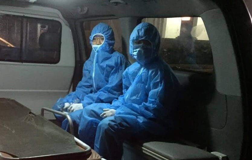 Hai thieu nien bo tron khoi khu cach ly hinh anh