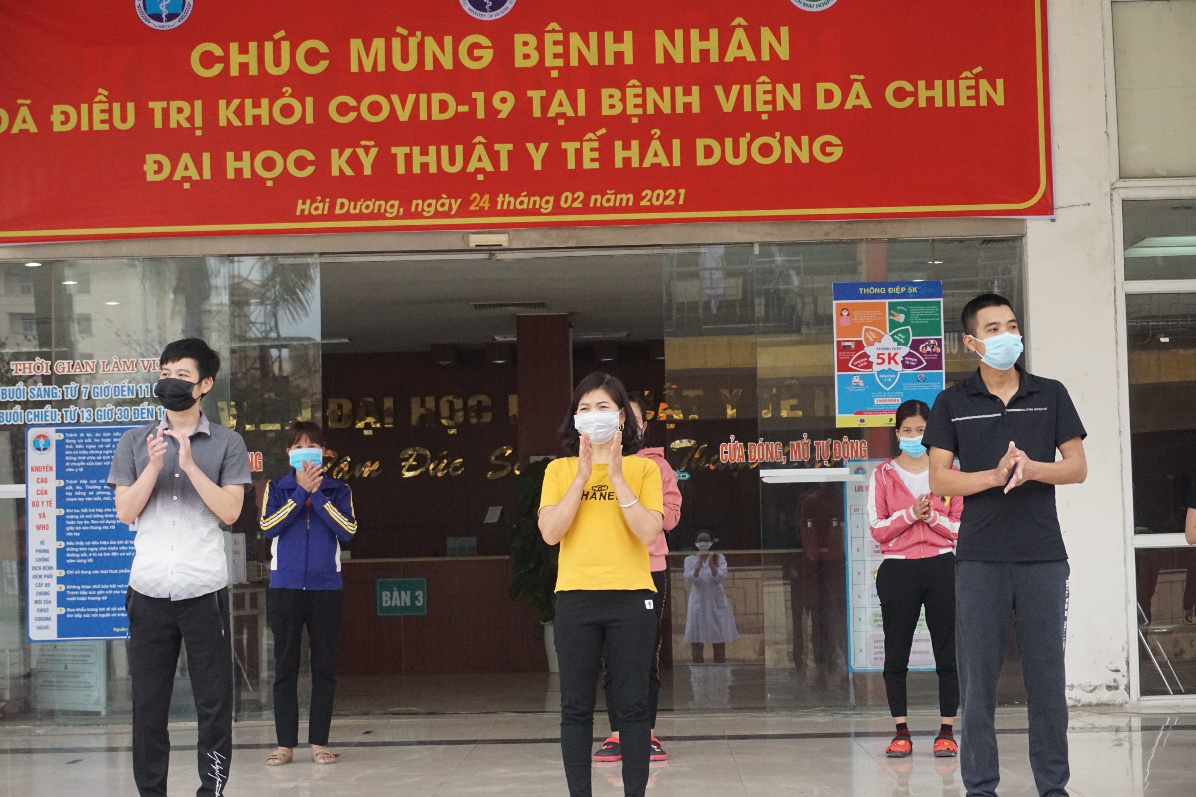 17 benh nhan Hai Duong xuat vien anh 1