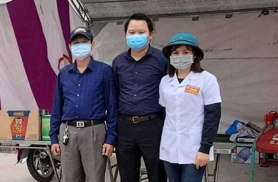 Nu can bo y te tu vong vi tai nan khi den chot kiem soat dich Covid-19 hinh anh