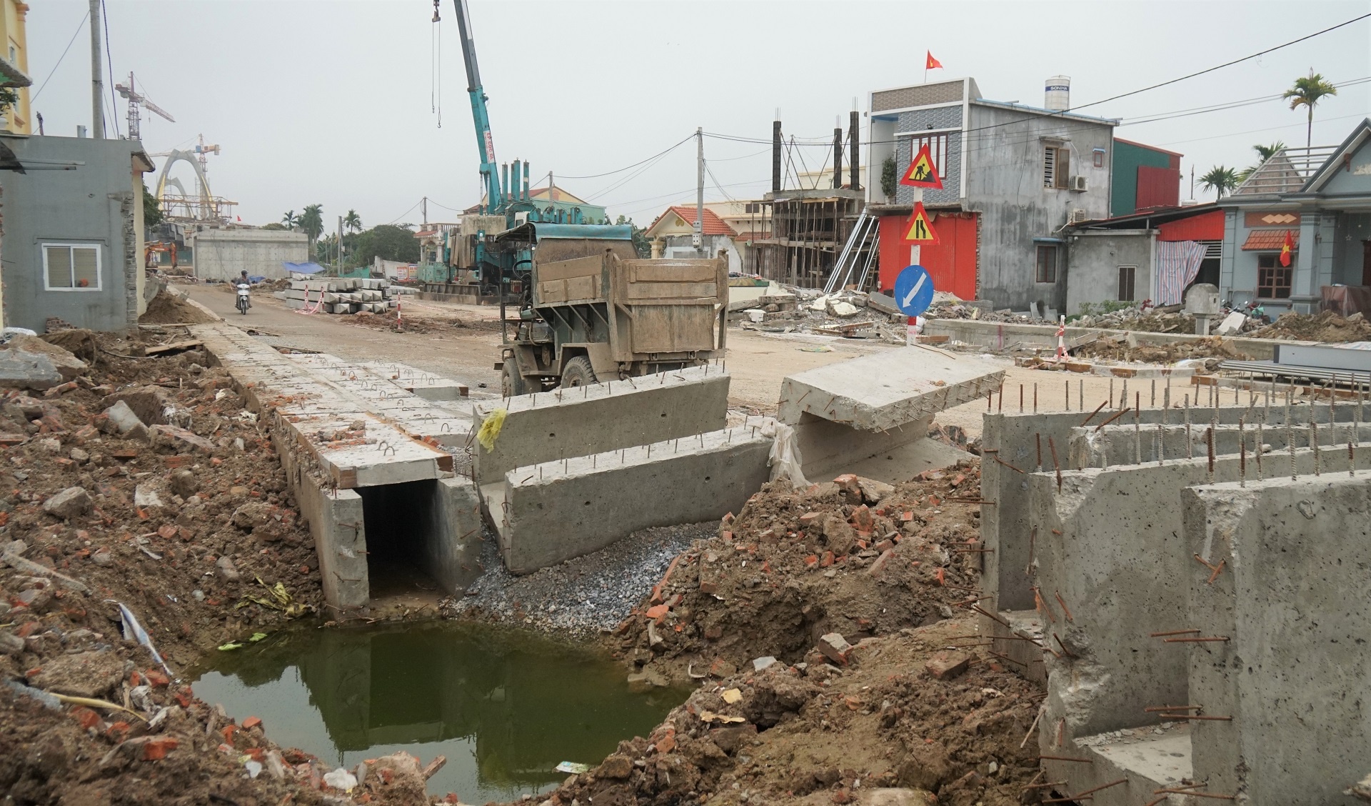 du an cau Quang Thanh cham tien do anh 5