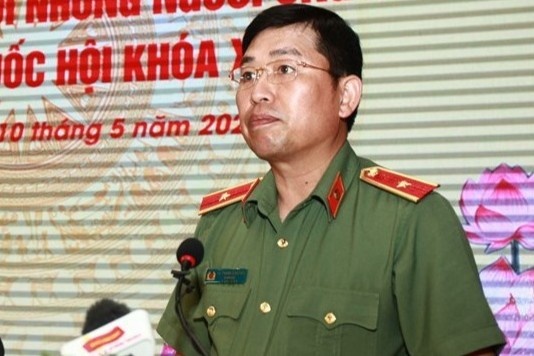 Thieu tuong Vu Thanh Chuong noi gi ve sai pham o Cong an Do Son? hinh anh