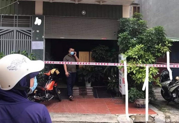 Nguoi dan ong tu vong trong nha nghi o Hai Phong hinh anh