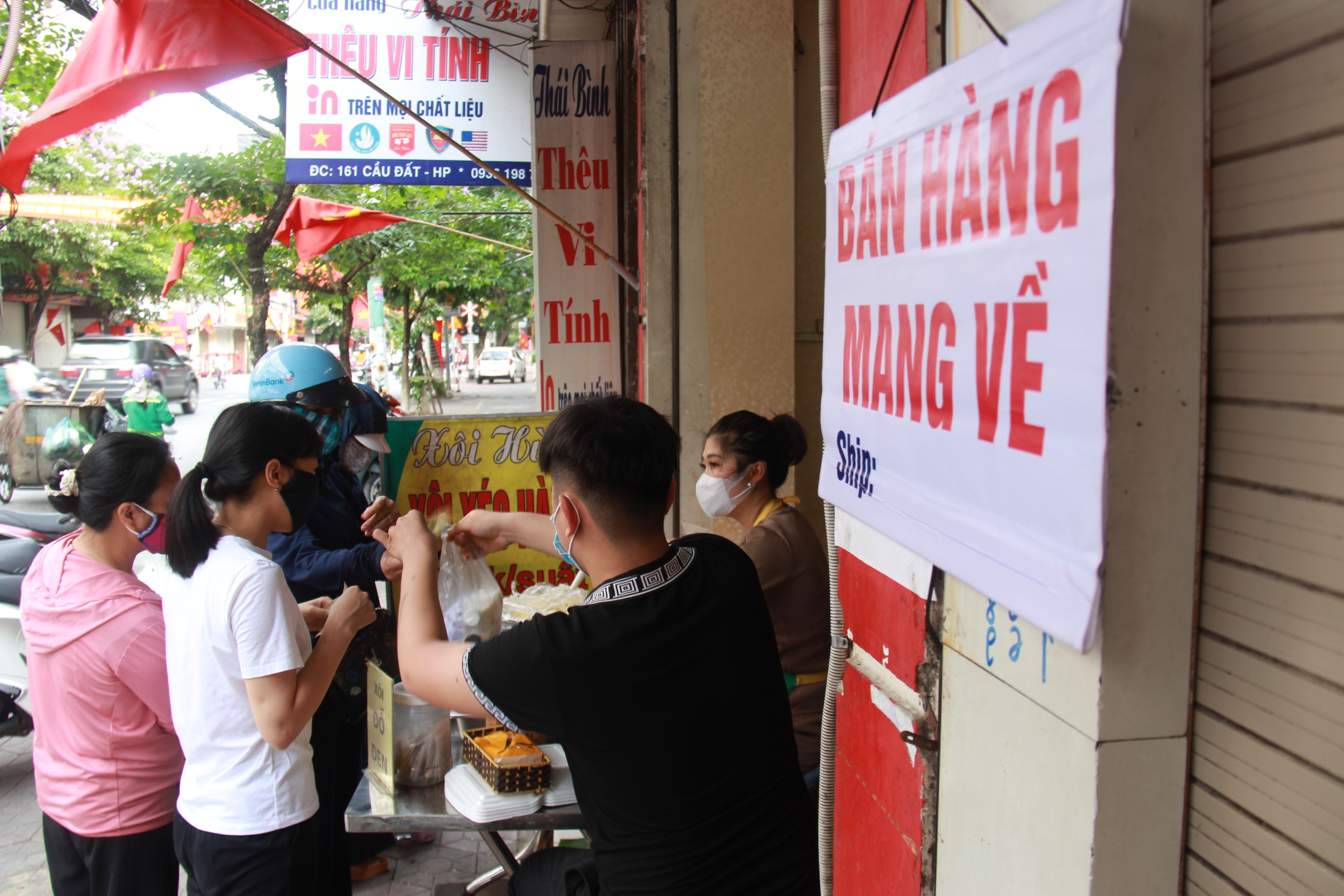 Hai Phong mo lai dich vu an uong anh 1