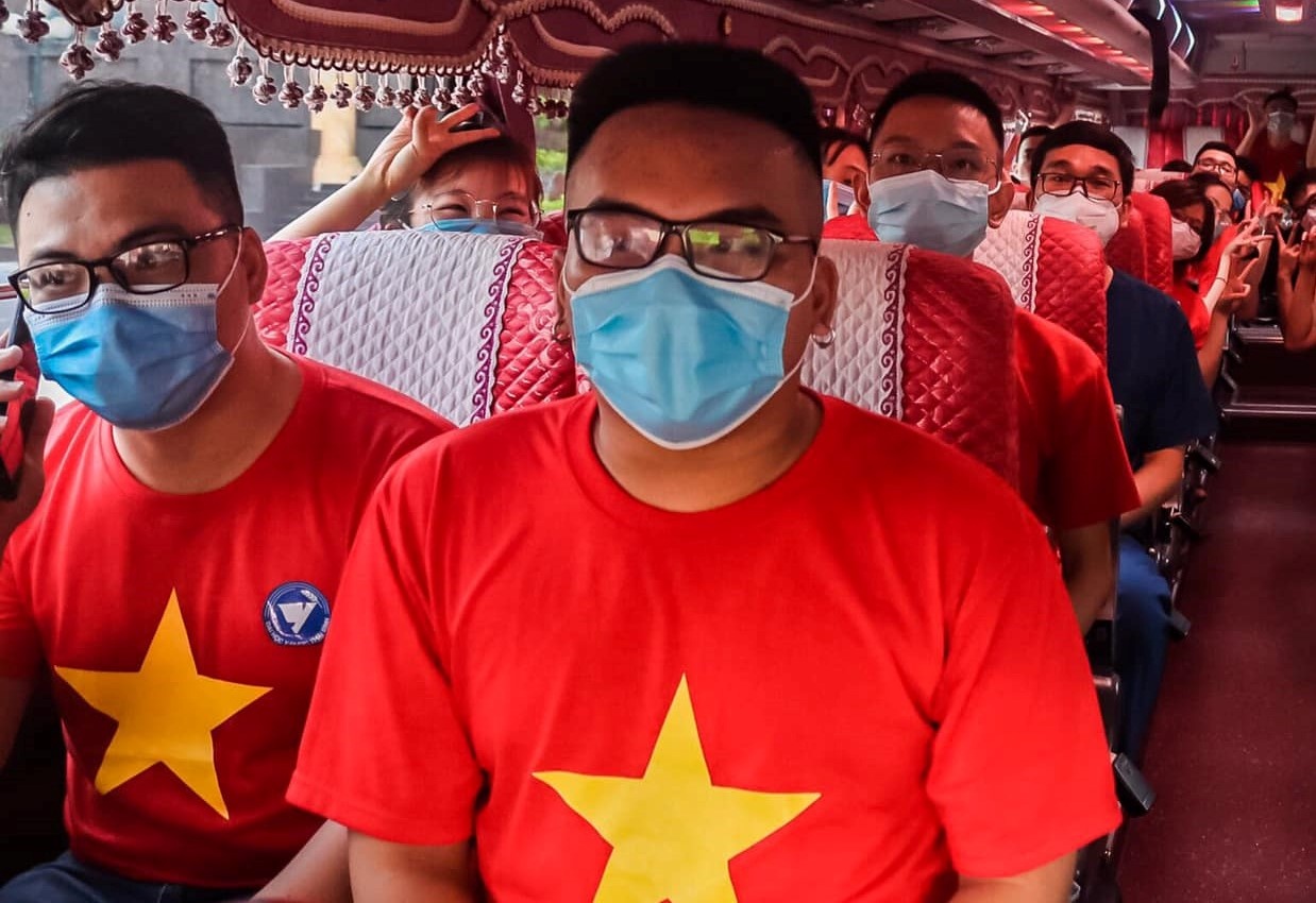 Sinh vien y duoc Thai Binh len duong chi vien Bac Giang hinh anh