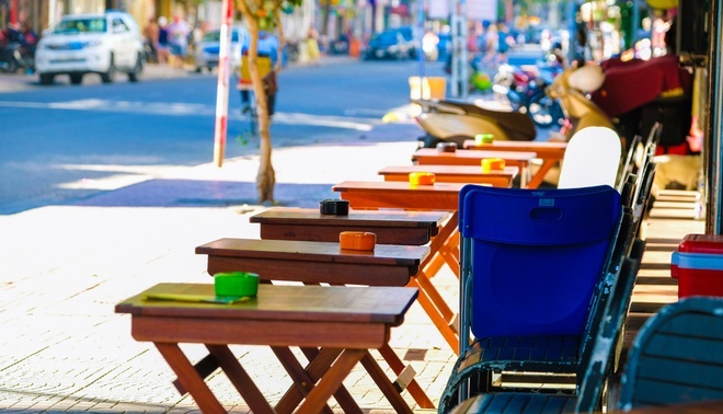 Hai Duong cho nha hang, quan an hoat dong tro lai hinh anh