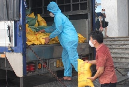 Hai Duong ho tro TP.HCM va cac tinh phia nam 160 tan gao, 5,5 ty dong hinh anh